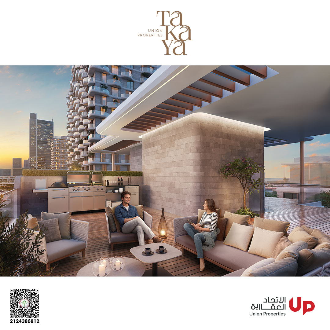 Terrace lounge seating at a TAKAYA podium villa